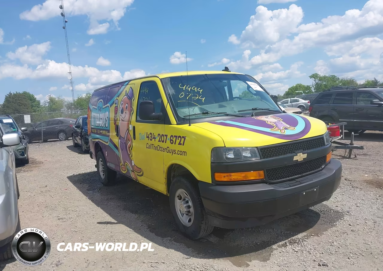2023 Chevrolet Express Cargo Rwd 2500 Regular Wheelbase Wt VIN:1GCWGAFP2P1247590 - 1