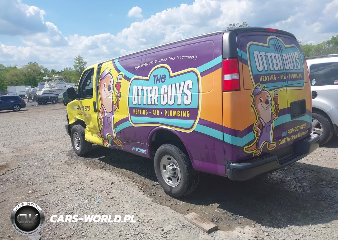 2023 Chevrolet Express Cargo Rwd 2500 Regular Wheelbase Wt VIN:1GCWGAFP2P1247590 - 3