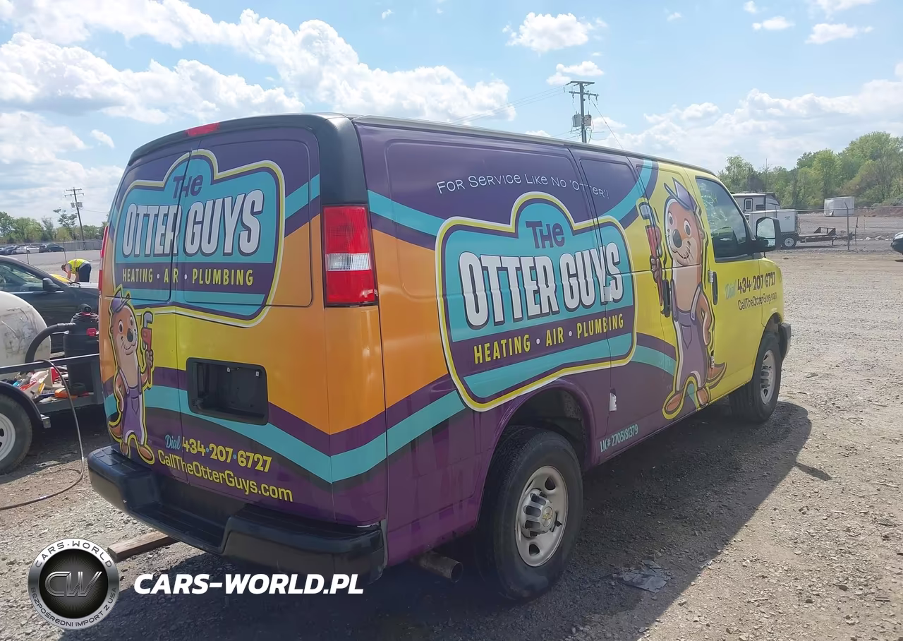 2023 Chevrolet Express Cargo Rwd 2500 Regular Wheelbase Wt VIN:1GCWGAFP2P1247590 - 4