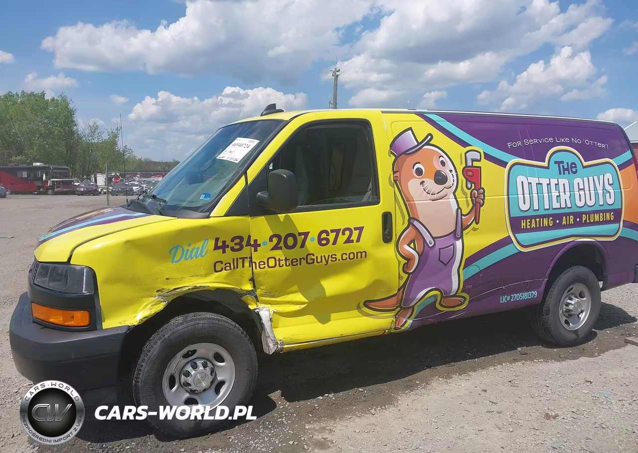 2023 Chevrolet Express Cargo Rwd 2500 Regular Wheelbase Wt VIN:1GCWGAFP2P1247590 - 6