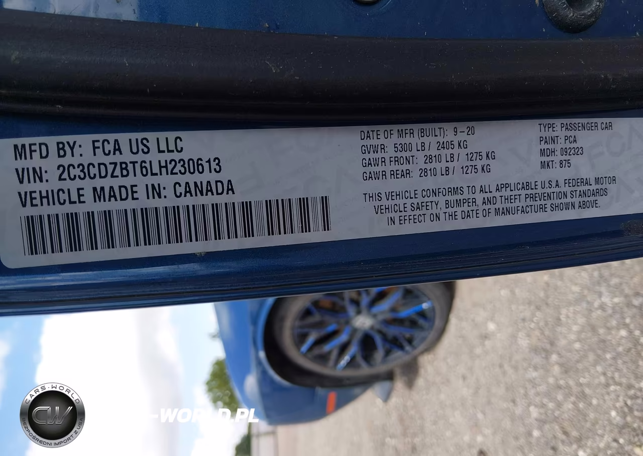 2020 Dodge Challenger R-T VIN:2C3CDZBT6LH230613 - 9