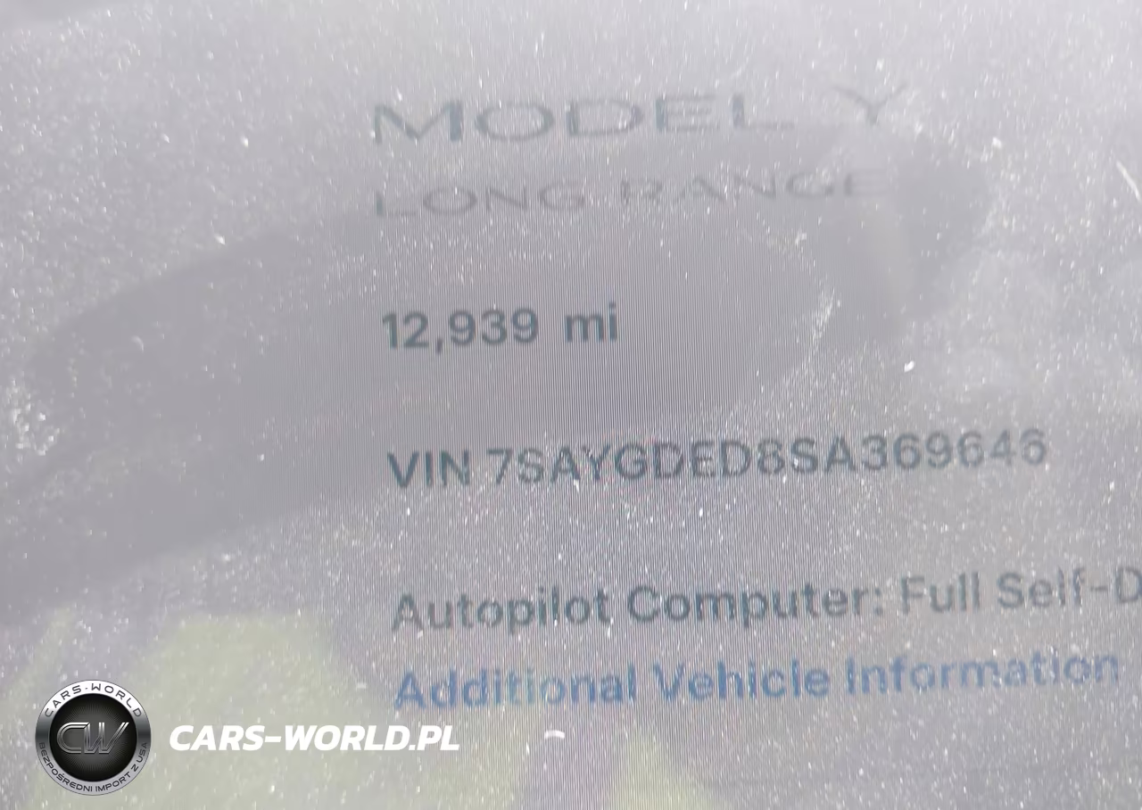 2025 Tesla Model Y Long Range Dual Motor Rear-Wheel Drive VIN:7SAYGDED8SA369646 - 15