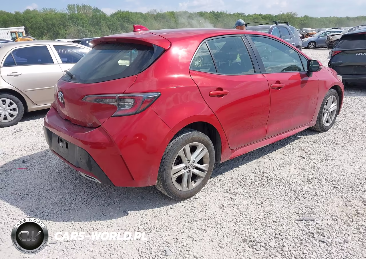 2019 Toyota Corolla Se VIN:JTNK4RBE8K3009276 - 4