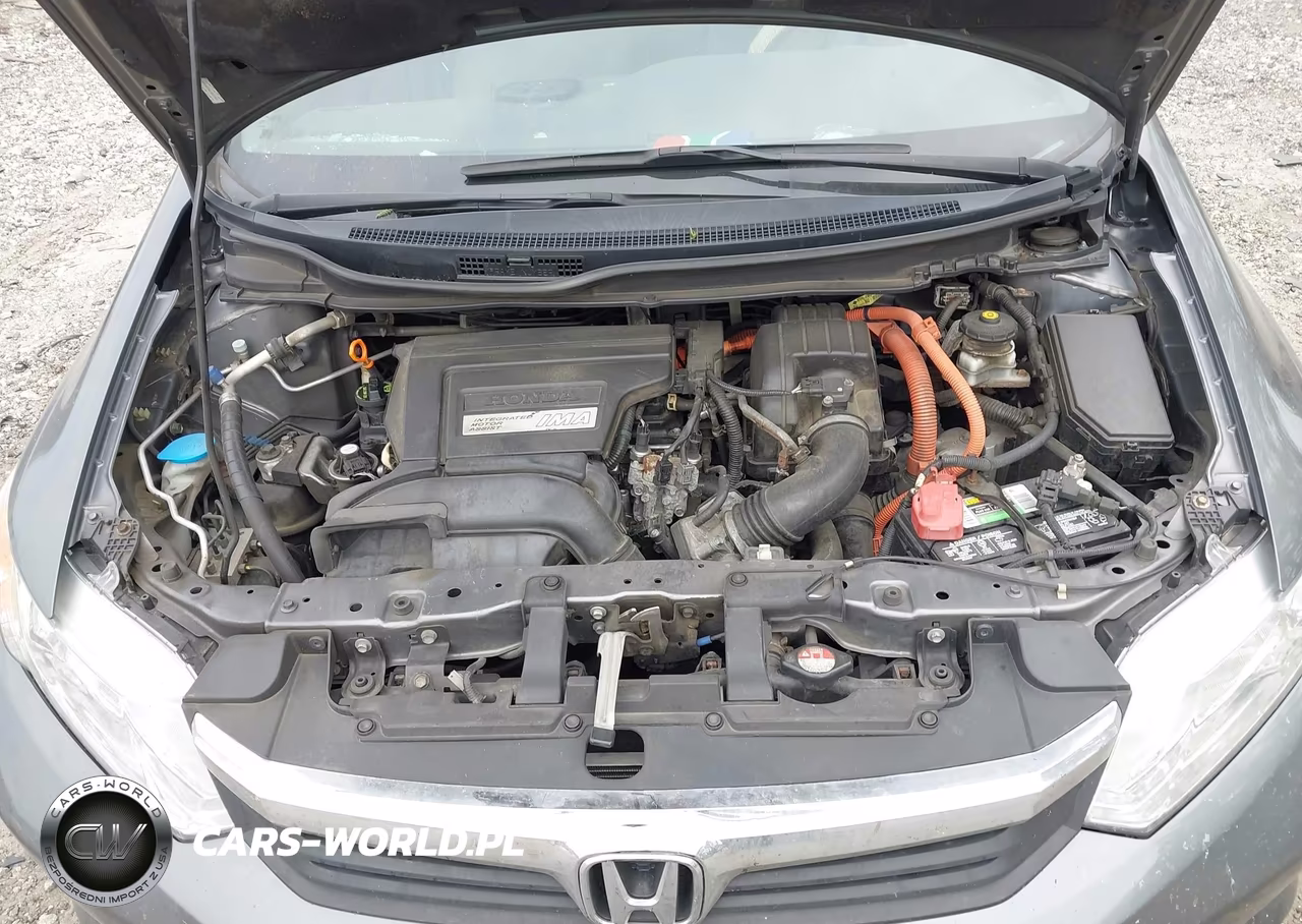 2012 Honda Civic Hybrid VIN:JHMFB4F24CS007593 - 10