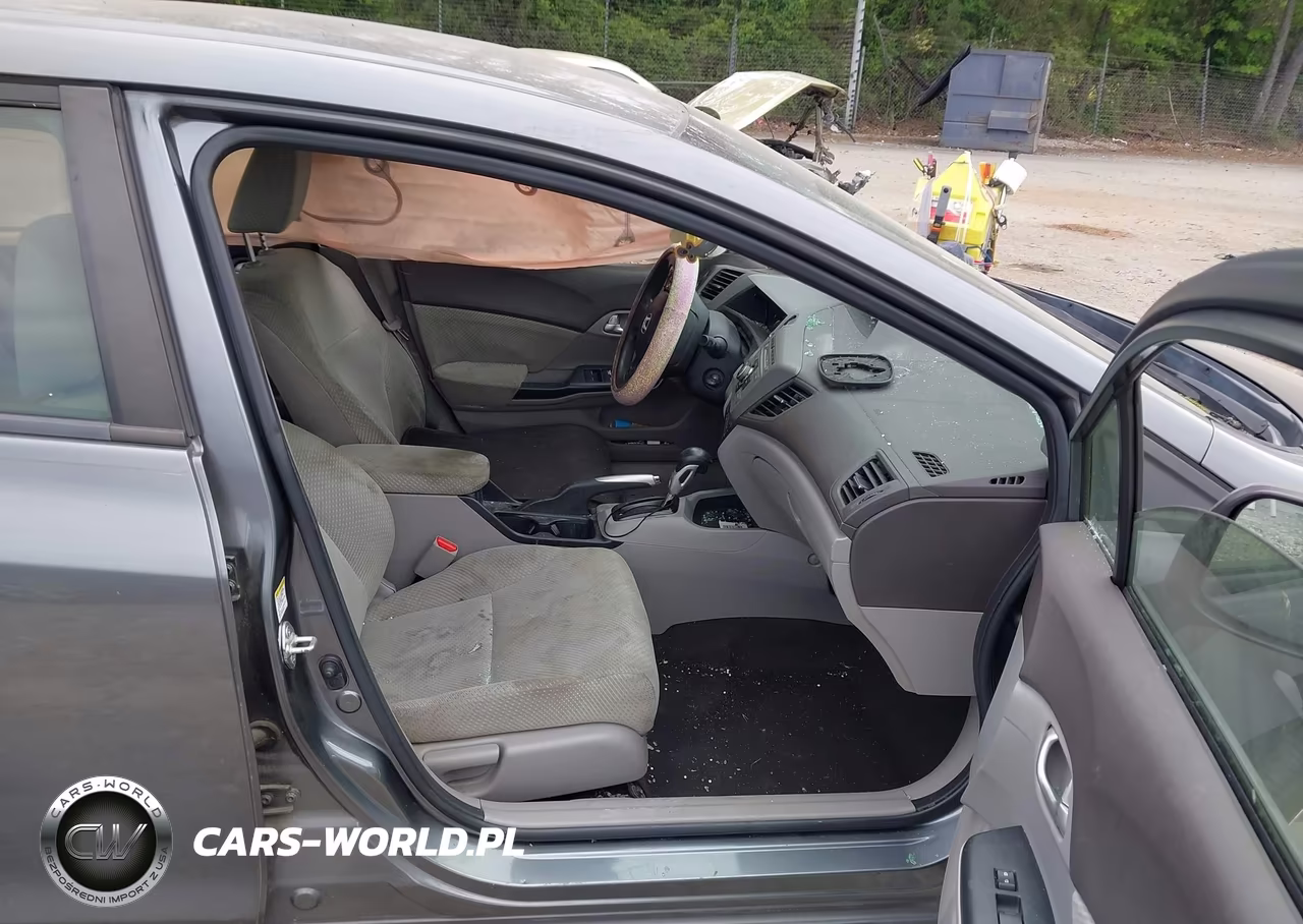 2012 Honda Civic Hybrid VIN:JHMFB4F24CS007593 - 5