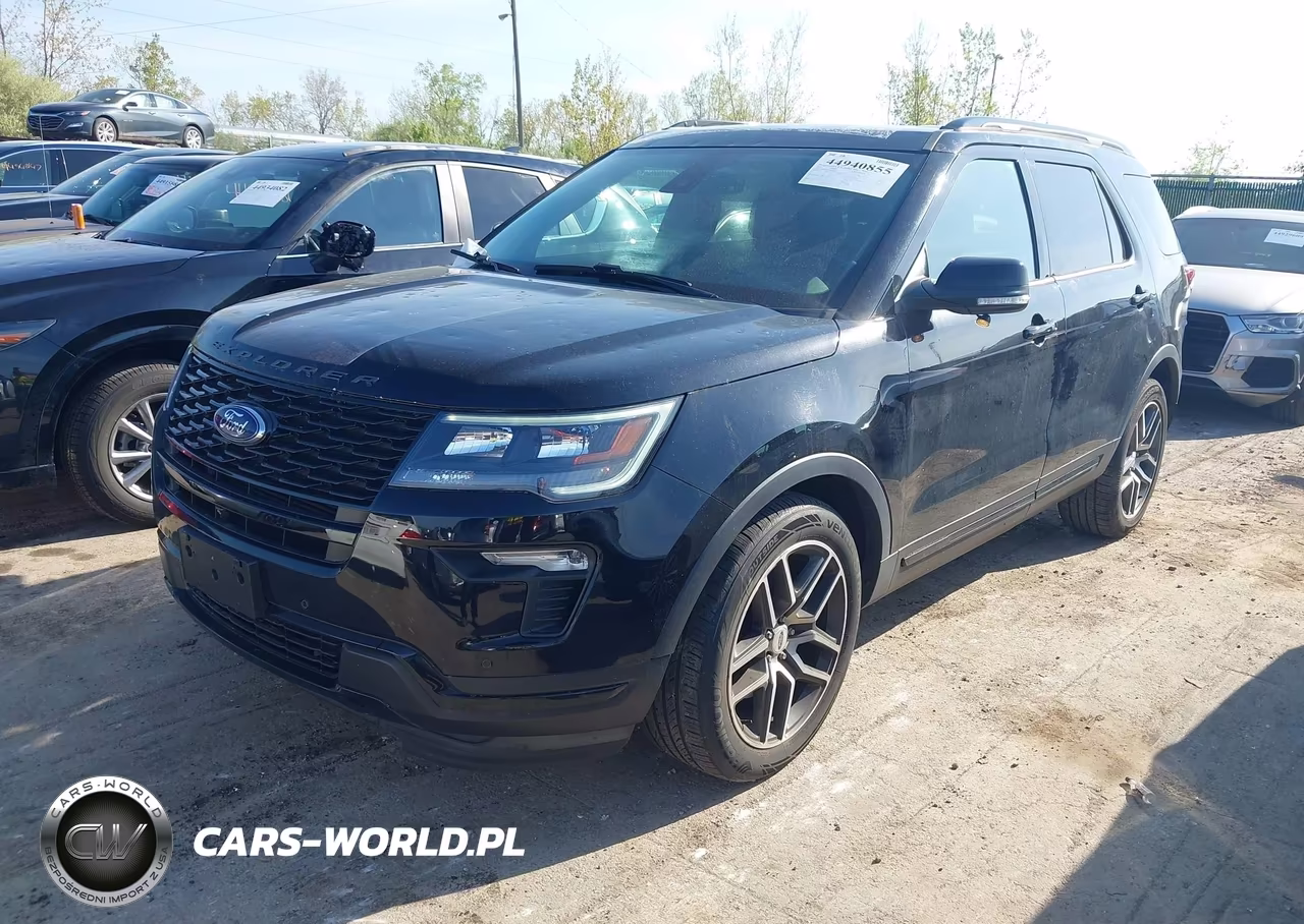 2018 Ford Explorer Sport VIN:1FM5K8GT2JGC12949 - 2