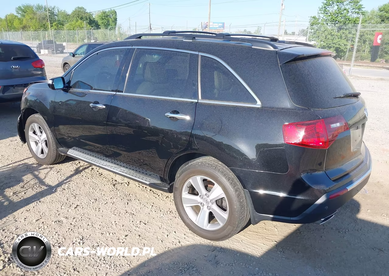 2013 Acura Mdx Technology Package VIN:2HNYD2H38DH500372 - 3