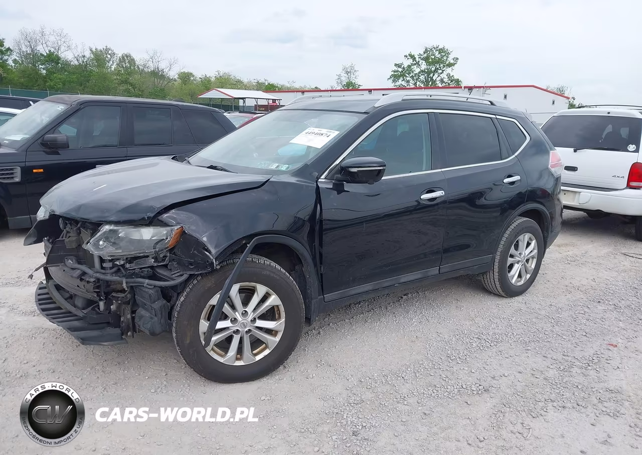 2015 Nissan Rogue Sv VIN:5N1AT2MV0FC805755 - 2