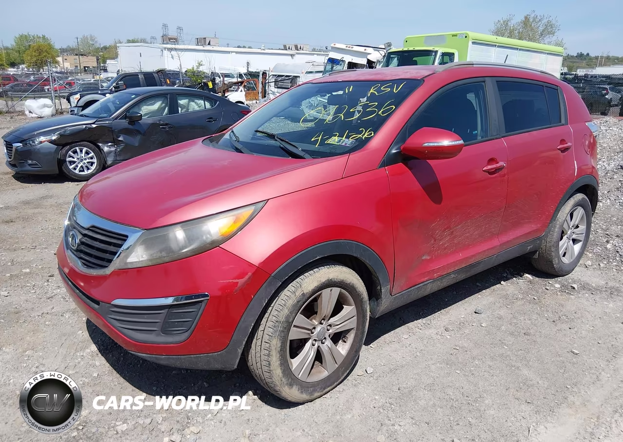 2011 Kia Sportage Lx VIN:KNDPB3A29B7092536 - 2