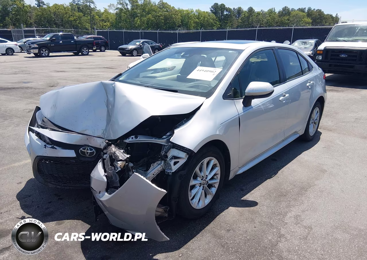 2020 Toyota Corolla Le VIN:JTDHPRAE6LJ074132 - 2