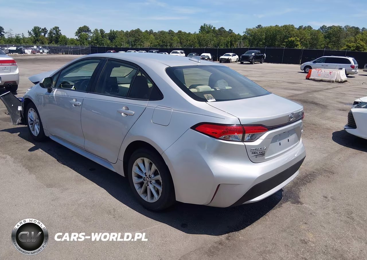 2020 Toyota Corolla Le VIN:JTDHPRAE6LJ074132 - 3
