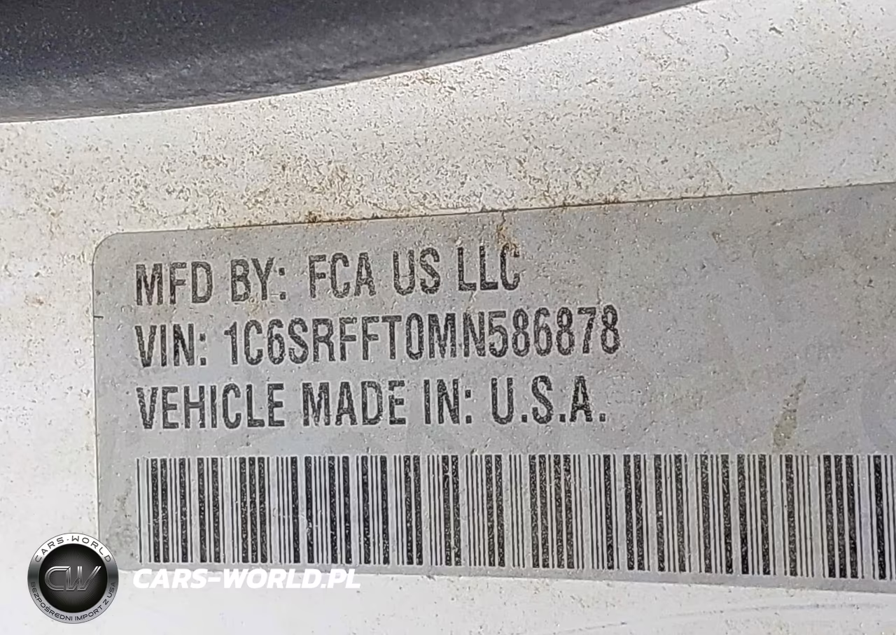 2021 Ram 1500 VIN:1C6SRFFT0MN586878 - 9