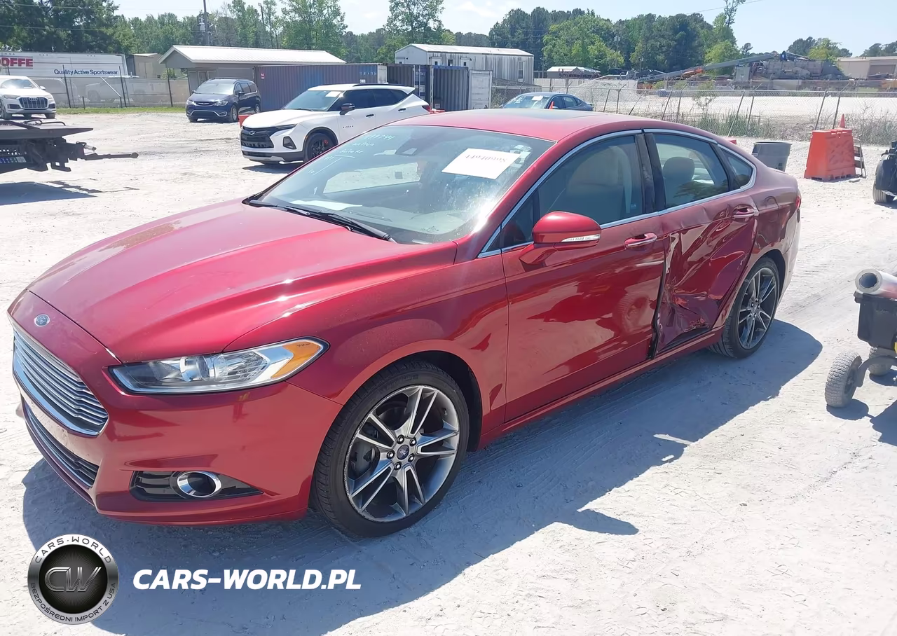 2015 Ford Fusion Titanium VIN:3FA6P0K91FR189225 - 2