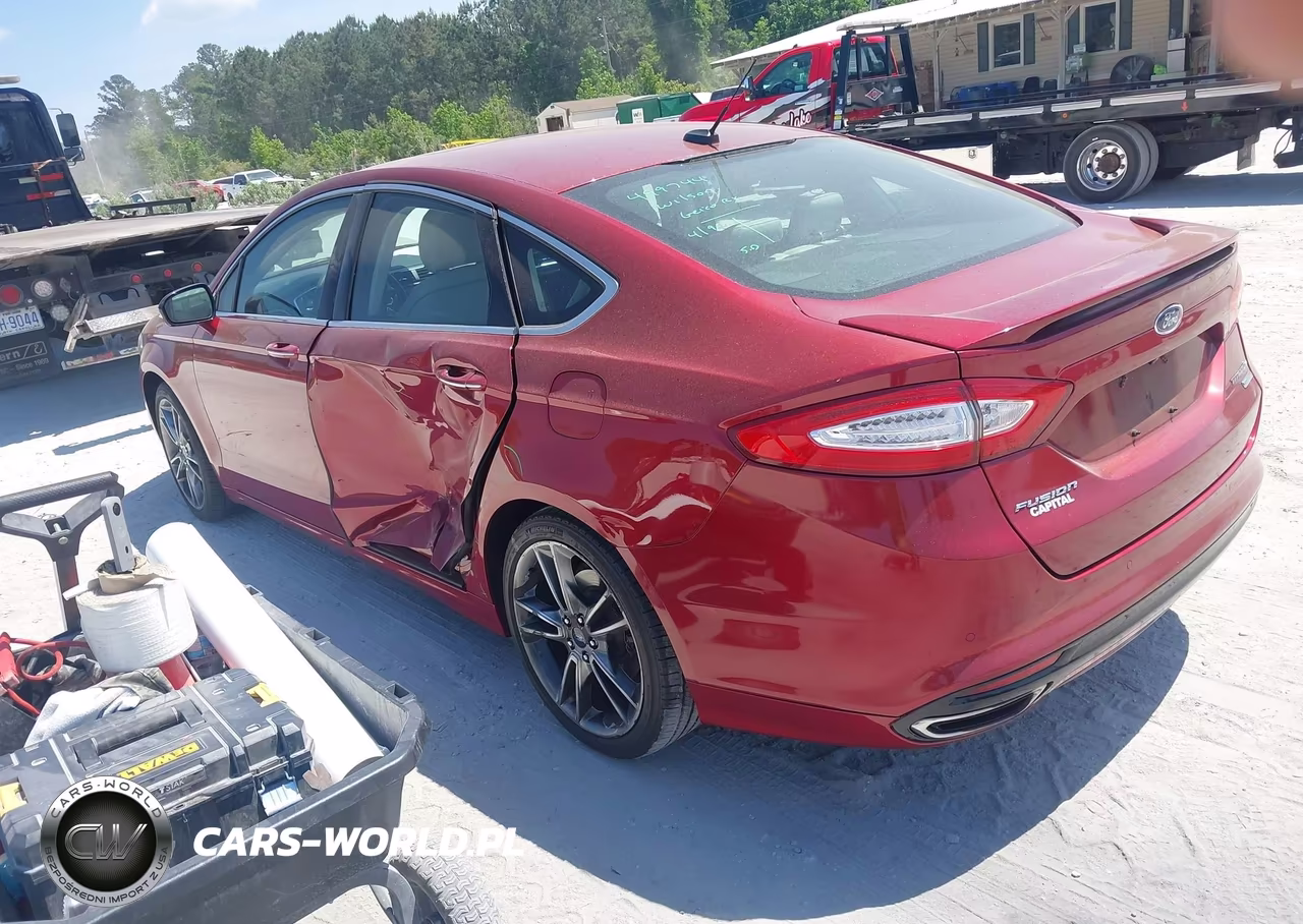 2015 Ford Fusion Titanium VIN:3FA6P0K91FR189225 - 3