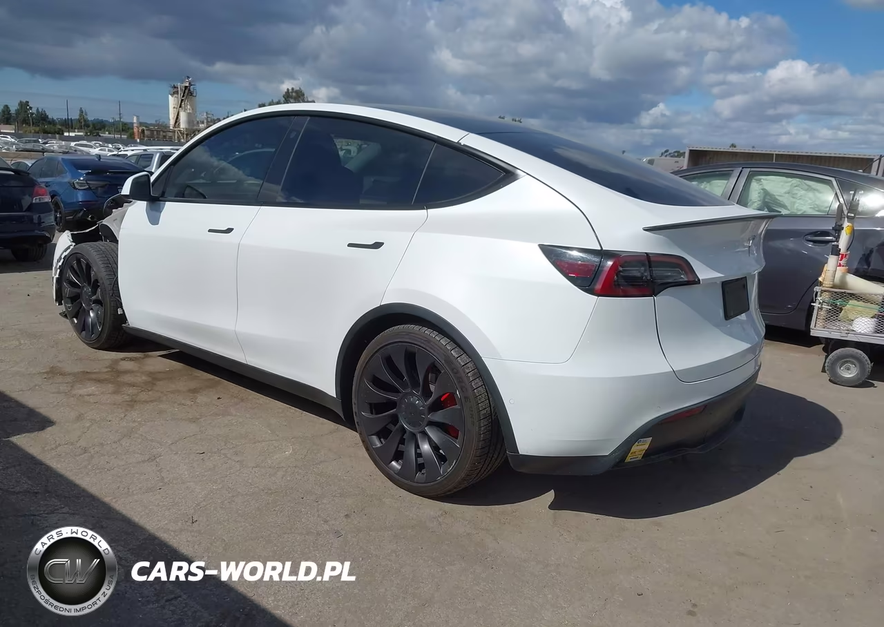 2022 Tesla Model Y Performance Dual Motor All-Wheel Drive VIN:7SAYGDEF4NF523875 - 3