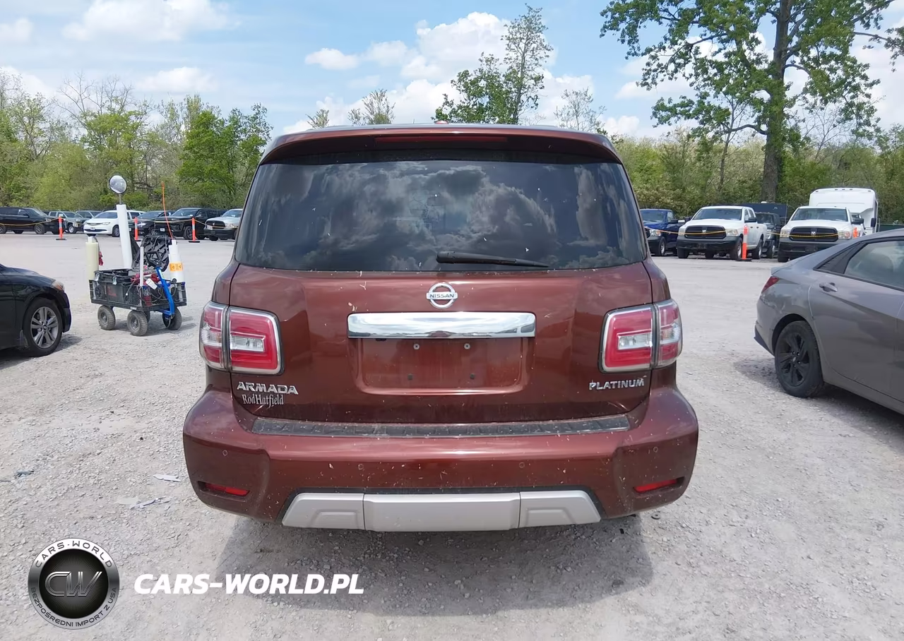 2017 Nissan Armada Platinum VIN:JN8AY2NE7H9705712 - 16