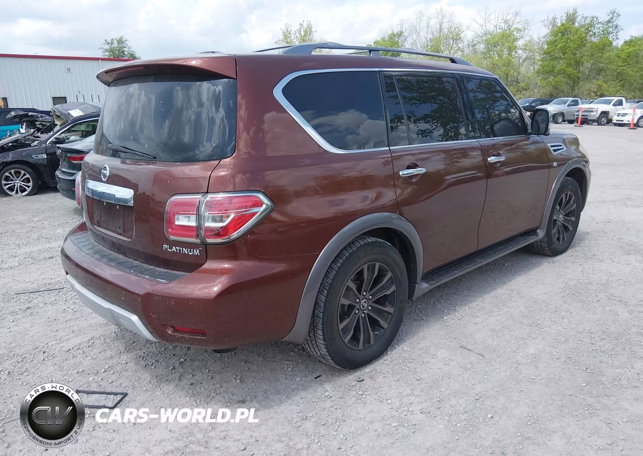 2017 Nissan Armada Platinum VIN:JN8AY2NE7H9705712 - 4