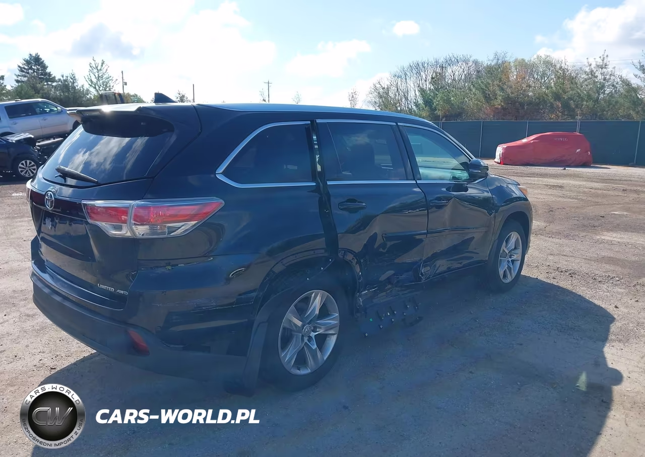 2014 Toyota Highlander Limited Platinum V6 VIN:5TDDKRFHXES067318 - 4