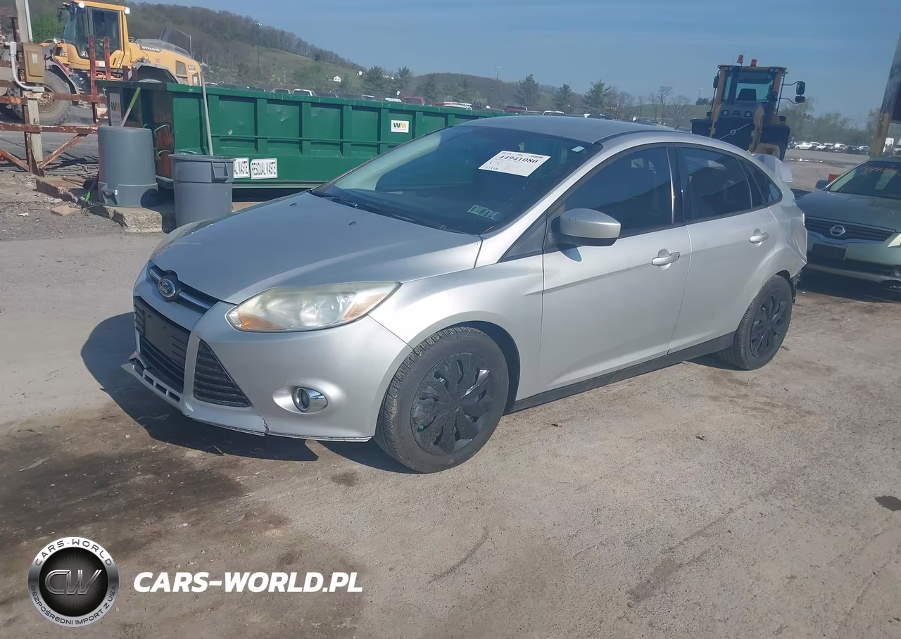 2012 Ford Focus Se VIN:1FAHP3F23CL470931 - 2