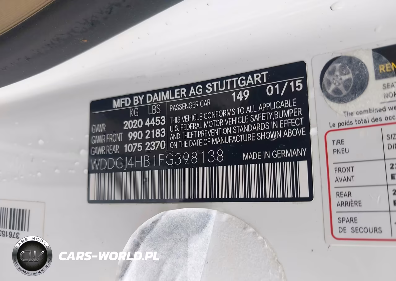 2015 Mercedes-Benz C 250 VIN:WDDGJ4HB1FG398138 - 9