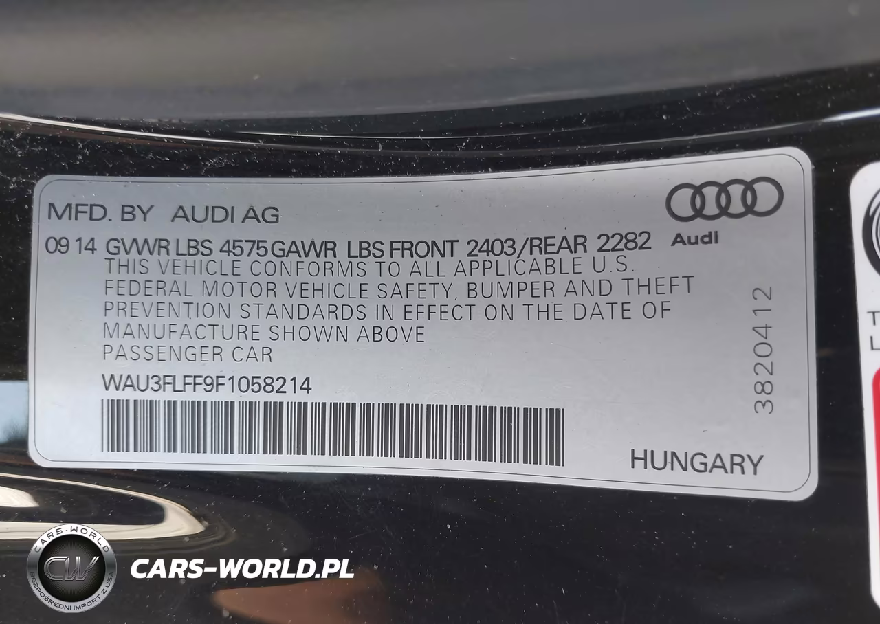 2015 Audi A3 2.0T Premium VIN:WAU3FLFF9F1058214 - 9