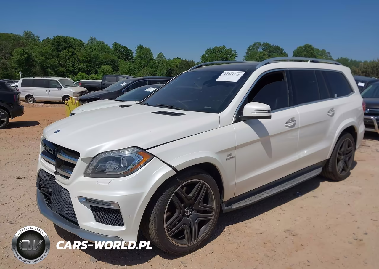 2015 Mercedes-Benz Gl 63 Amg 4Matic VIN:4JGDF7EE5FA561760 - 2