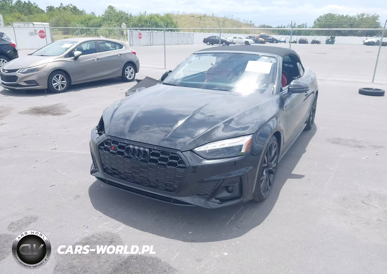 2024 Audi S5 Cabriolet Premium Plus Tfsi Quattro Tiptronic VIN:WAUW4GF51RN004727 - 2