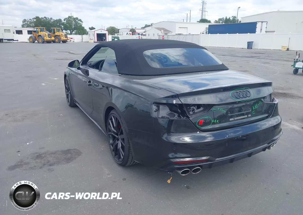 2024 Audi S5 Cabriolet Premium Plus Tfsi Quattro Tiptronic VIN:WAUW4GF51RN004727 - 3