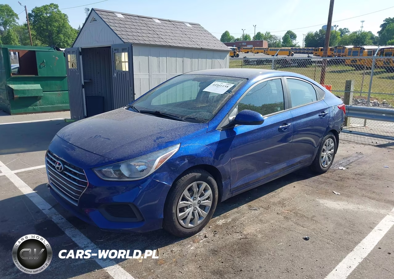 2021 Hyundai Accent Se VIN:3KPC24A62ME131963 - 2