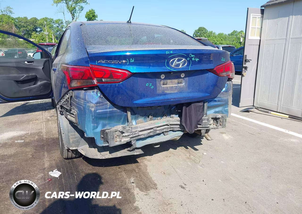 2021 Hyundai Accent Se VIN:3KPC24A62ME131963 - 6