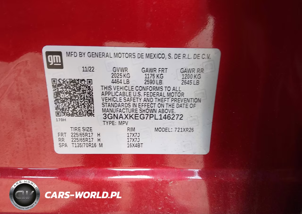 2023 Chevrolet Equinox Fwd Lt VIN:3GNAXKEG7PL146272 - 9