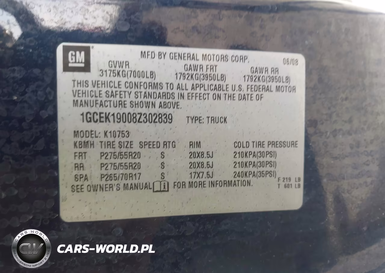 2008 Chevrolet Silverado 1500 Lt1 VIN:1GCEK19008Z302839 - 9