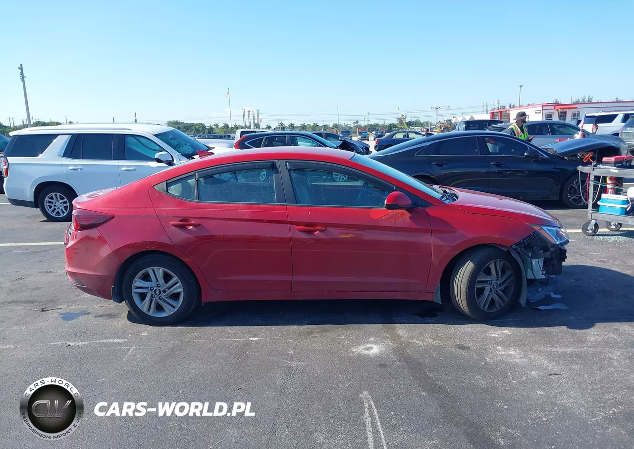 2020 Hyundai Elantra Sel VIN:KMHD84LF5LU044876 - 14