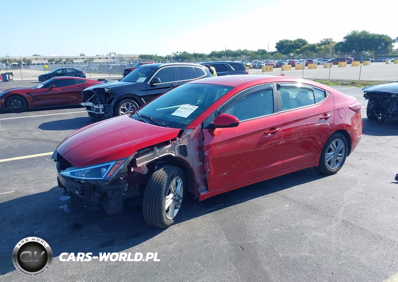 2020 Hyundai Elantra Sel VIN:KMHD84LF5LU044876 - 2