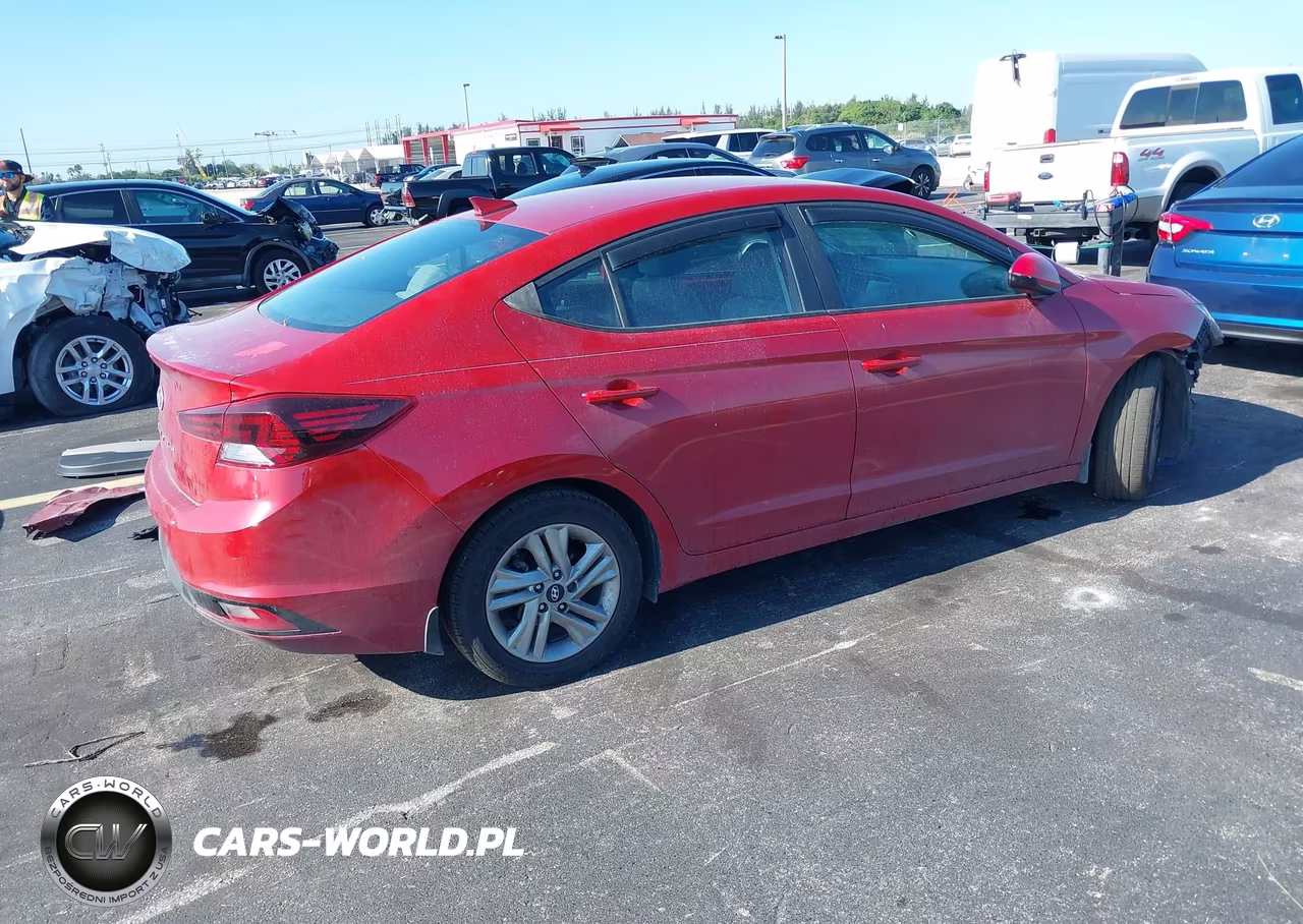 2020 Hyundai Elantra Sel VIN:KMHD84LF5LU044876 - 4
