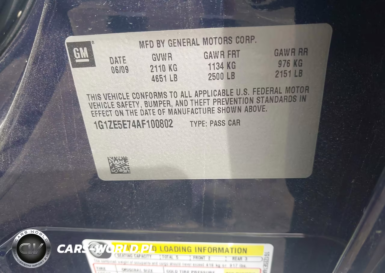 2010 Chevrolet Malibu Ltz VIN:1G1ZE5E74AF100802 - 9