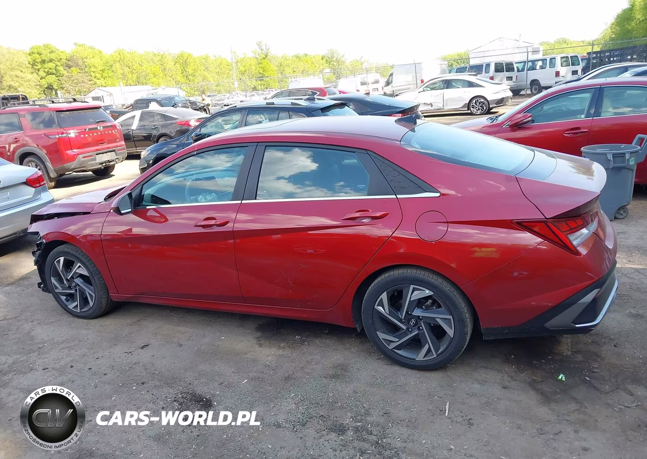 2024 Hyundai Elantra Sel VIN:KMHLS4DG9RU811058 - 14