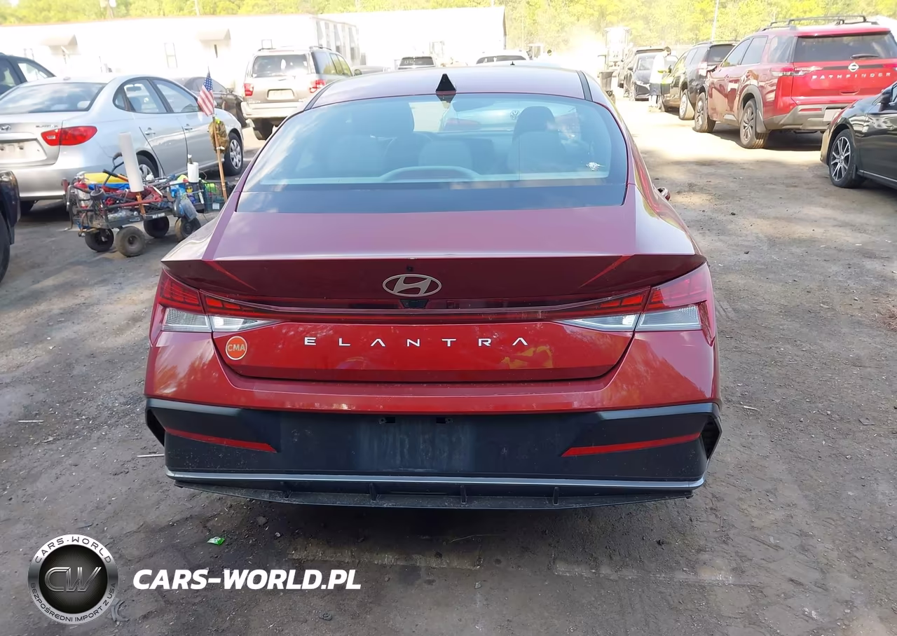 2024 Hyundai Elantra Sel VIN:KMHLS4DG9RU811058 - 16
