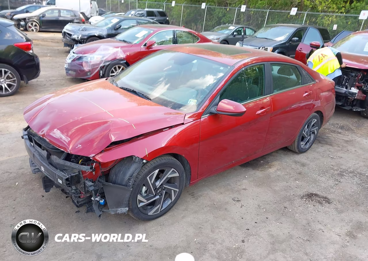 2024 Hyundai Elantra Sel VIN:KMHLS4DG9RU811058 - 2
