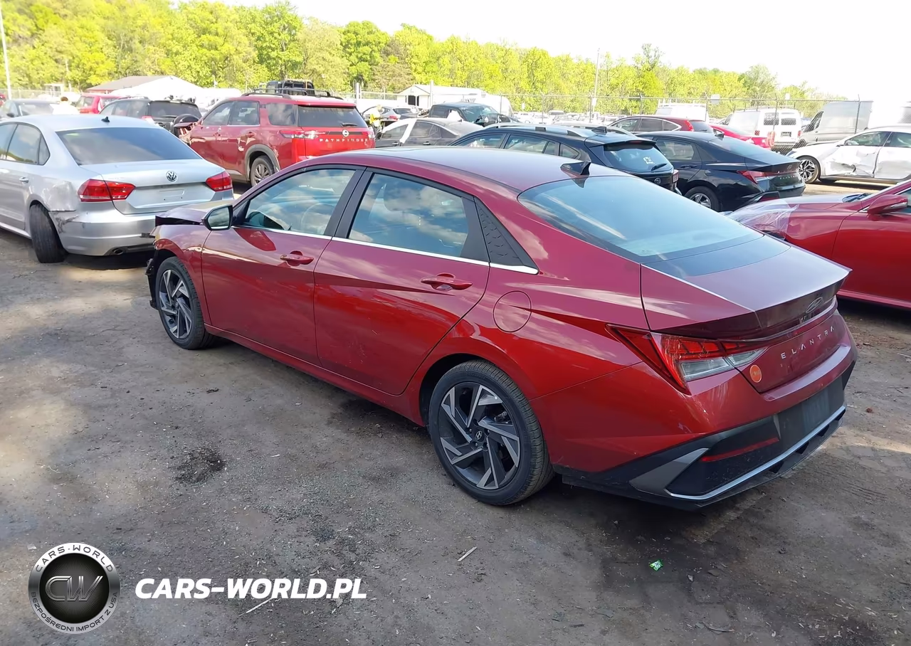 2024 Hyundai Elantra Sel VIN:KMHLS4DG9RU811058 - 3
