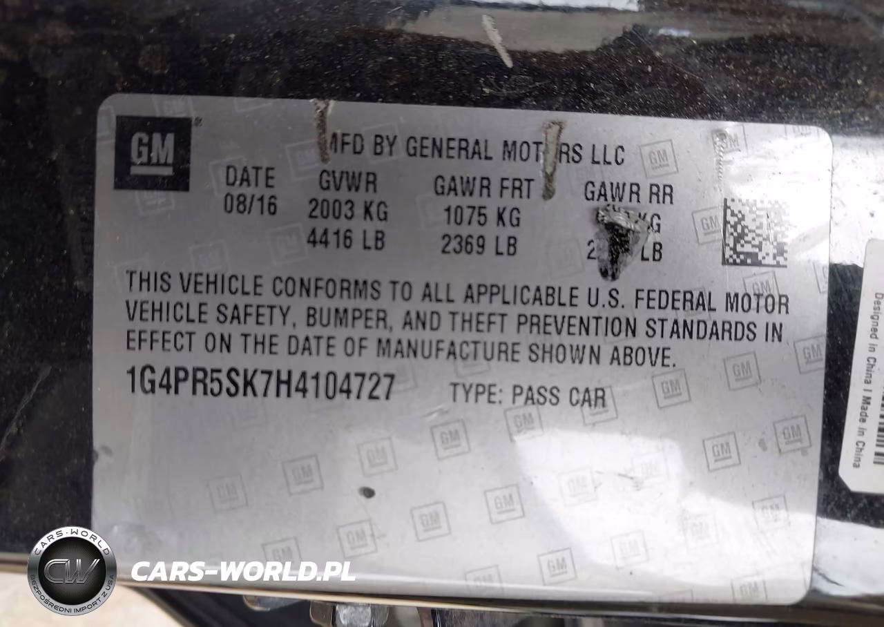2017 Buick Verano Sport Touring VIN:1G4PR5SK7H4104727 - 9