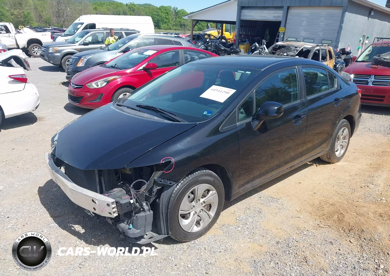 2013 Honda Civic Lx VIN:2HGFB2F59DH562761 - 2