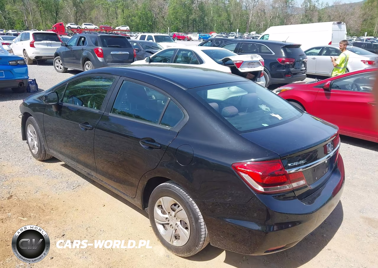 2013 Honda Civic Lx VIN:2HGFB2F59DH562761 - 3