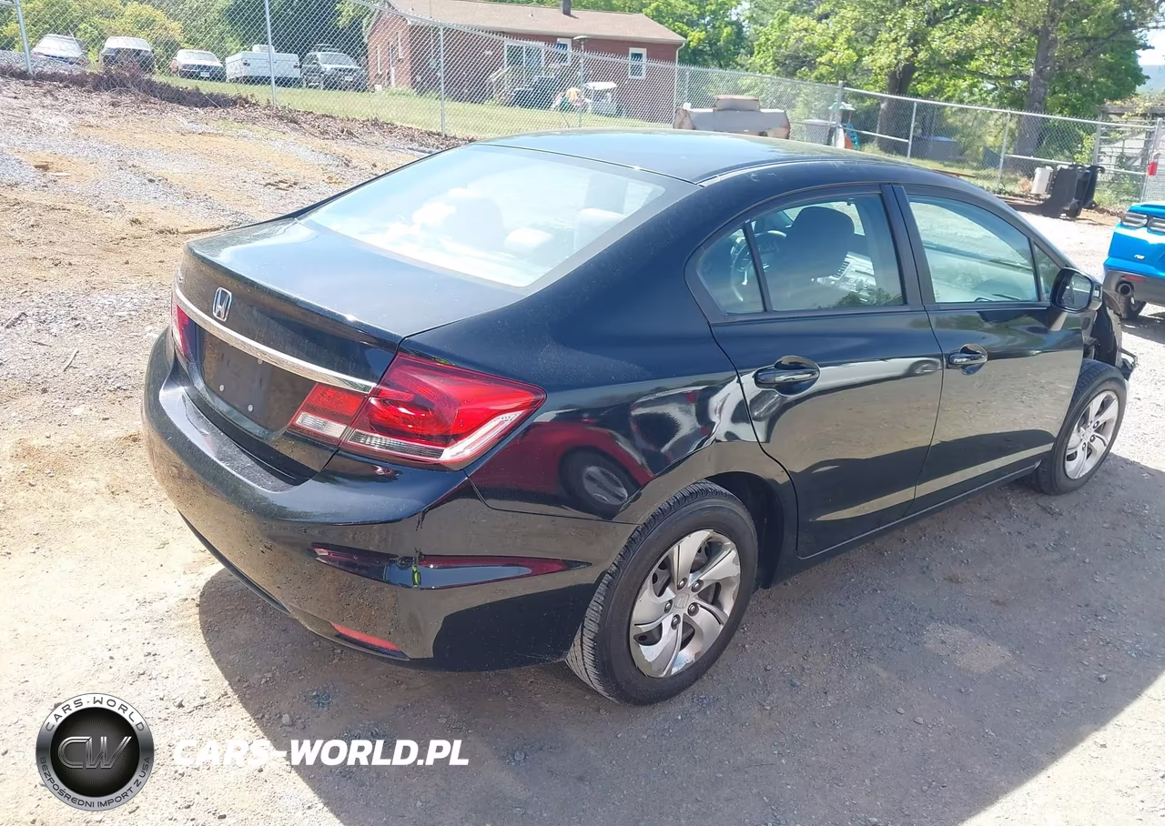 2013 Honda Civic Lx VIN:2HGFB2F59DH562761 - 4