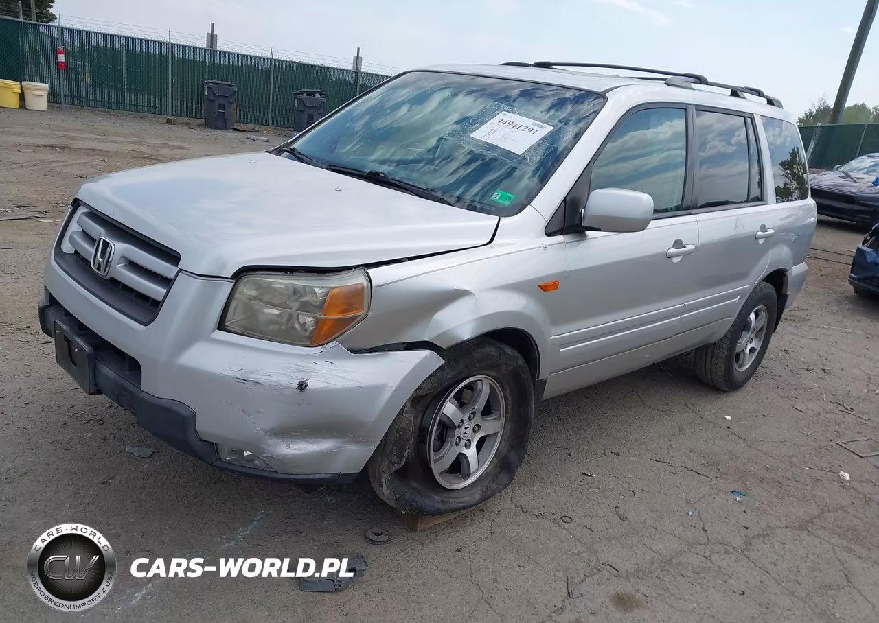 2007 Honda Pilot Ex-L VIN:5FNYF18597B006401 - 2