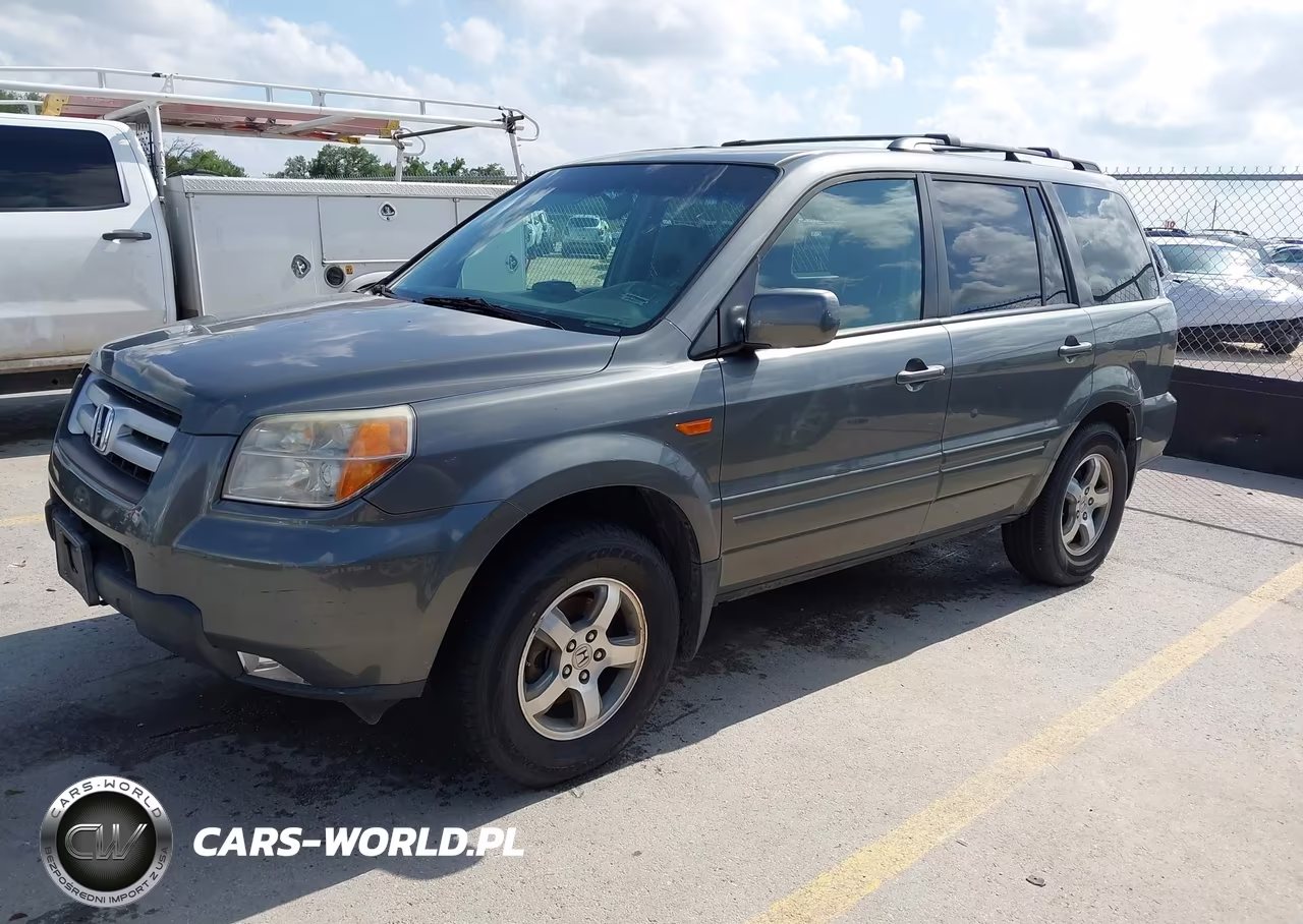 2007 Honda Pilot Ex-L VIN:5FNYF28787B010544 - 2