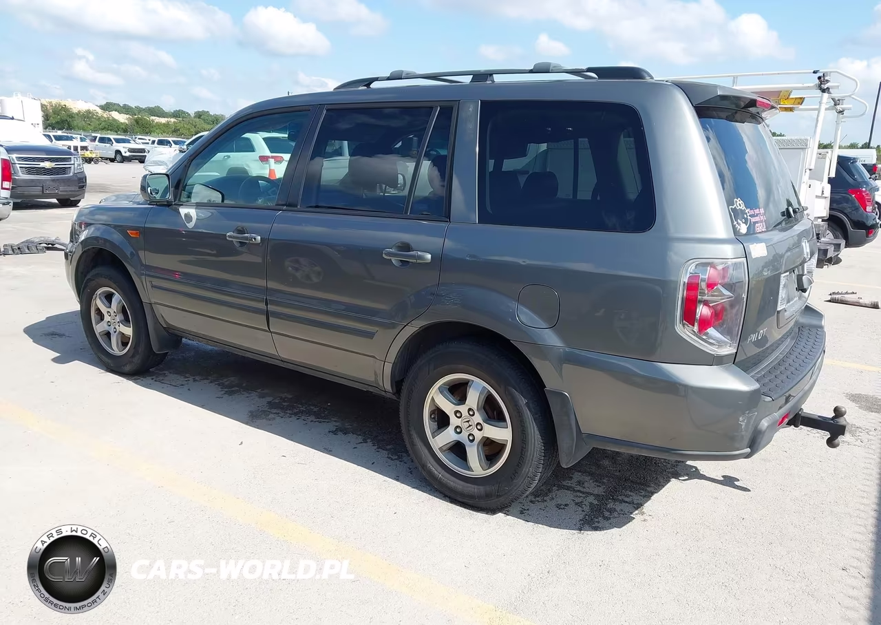 2007 Honda Pilot Ex-L VIN:5FNYF28787B010544 - 3