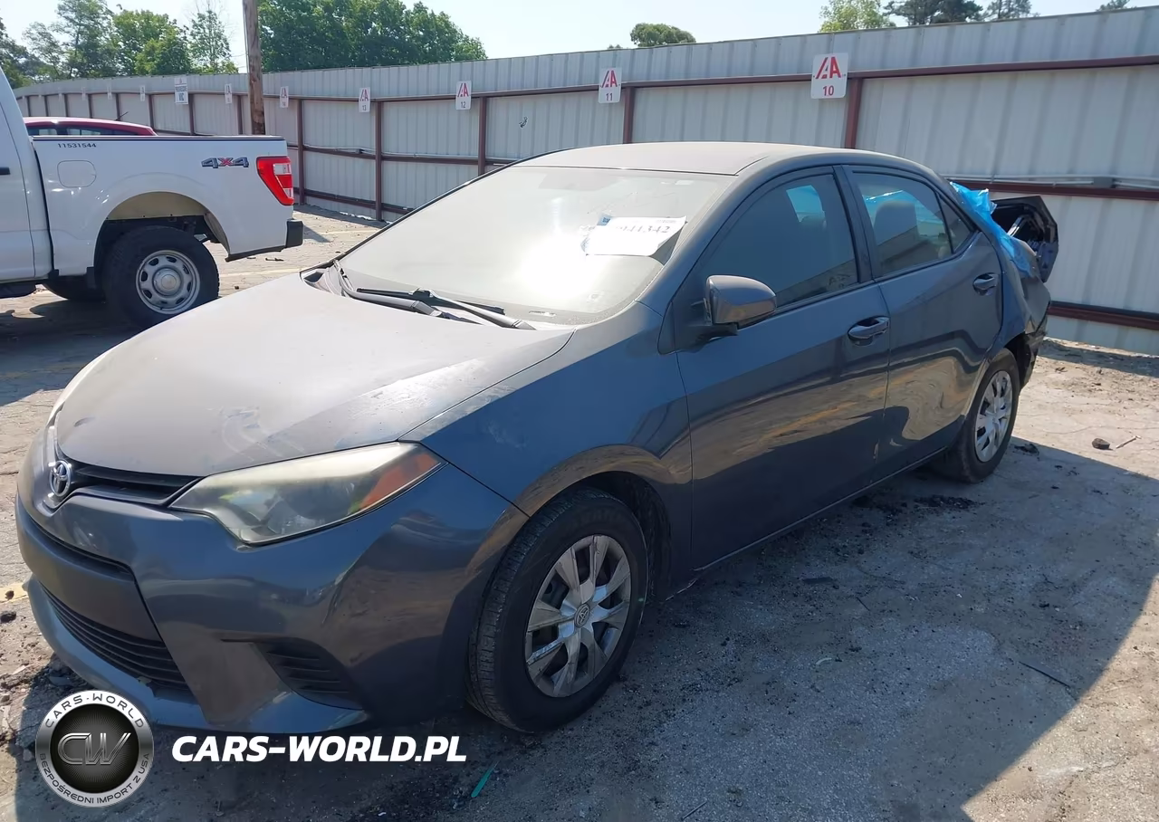 2016 Toyota Corolla L VIN:5YFBURHE8GP458922 - 2
