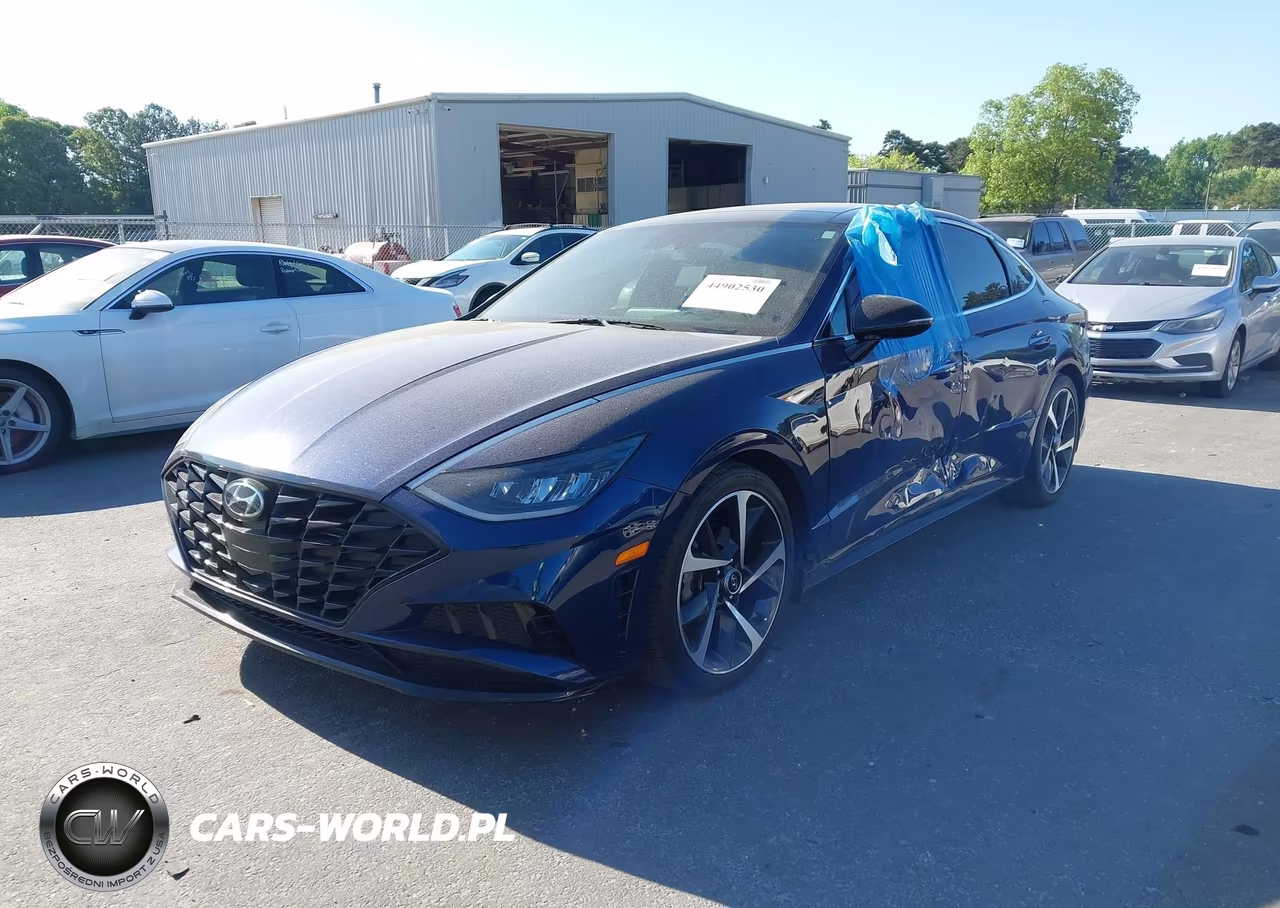 2021 Hyundai Sonata Sel Plus VIN:5NPEJ4J25MH122498 - 2