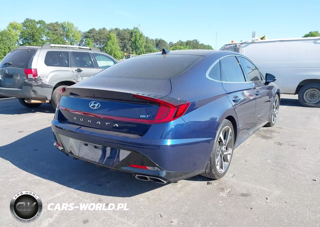 2021 Hyundai Sonata Sel Plus VIN:5NPEJ4J25MH122498 - 4